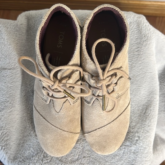 TOMS Kala Women's Wedge Ankle Boots - Great Used condition - Picture 9 of 10